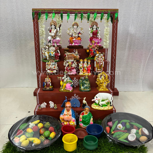 5 Step Polyresin Idols Golu - Entire Set - PG107