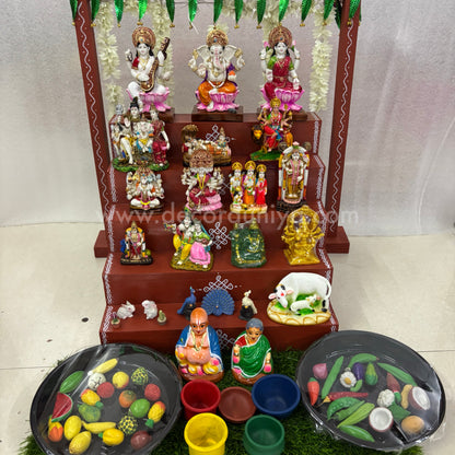 5 Step Polyresin Idols Golu - Entire Set - PG107