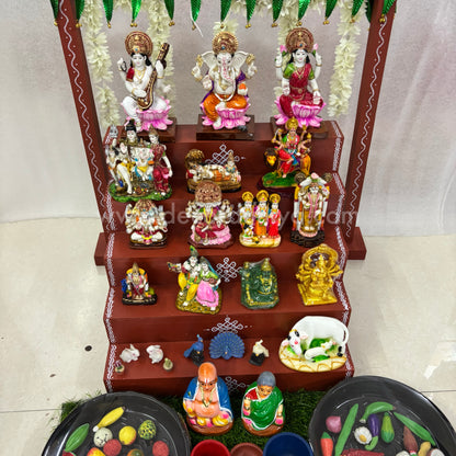 5 Step Polyresin Idols Golu - Entire Set - PG107