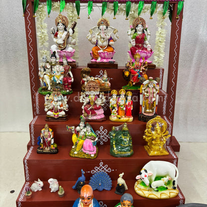 5 Step Polyresin Idols Golu - Entire Set - PG107