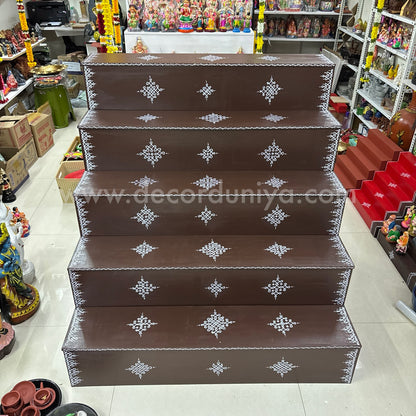 Dismantable 5 Step Golu Padi | 48 inches Width - DGP16