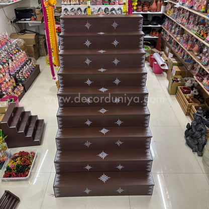 Dismantable 9 step Golu Padi | 36 inches Width - DGP28