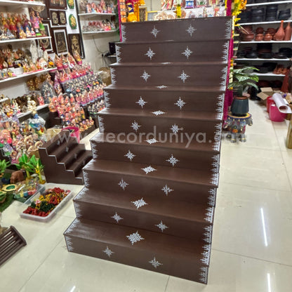 Dismantable 9 step Golu Padi | 36 inches Width - DGP28