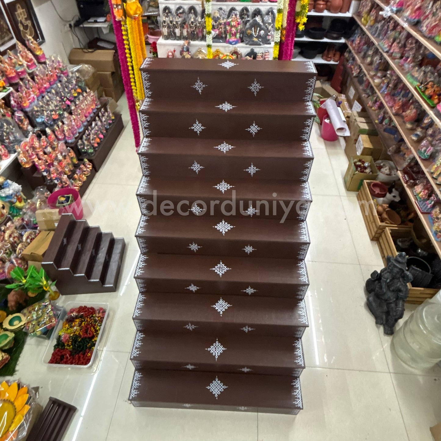 Dismantable 9 step Golu Padi | 36 inches Width - DGP28