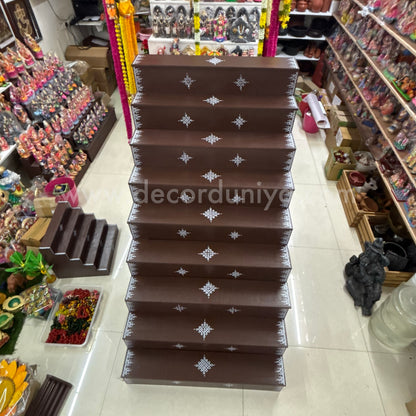 Dismantable 9 step Golu Padi | 36 inches Width - DGP28