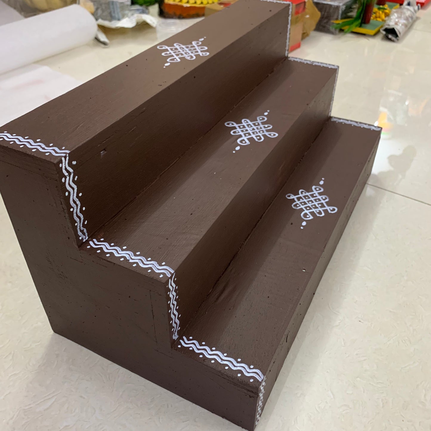 3 Step - Golu Padi - Vigraham Stand - VS13