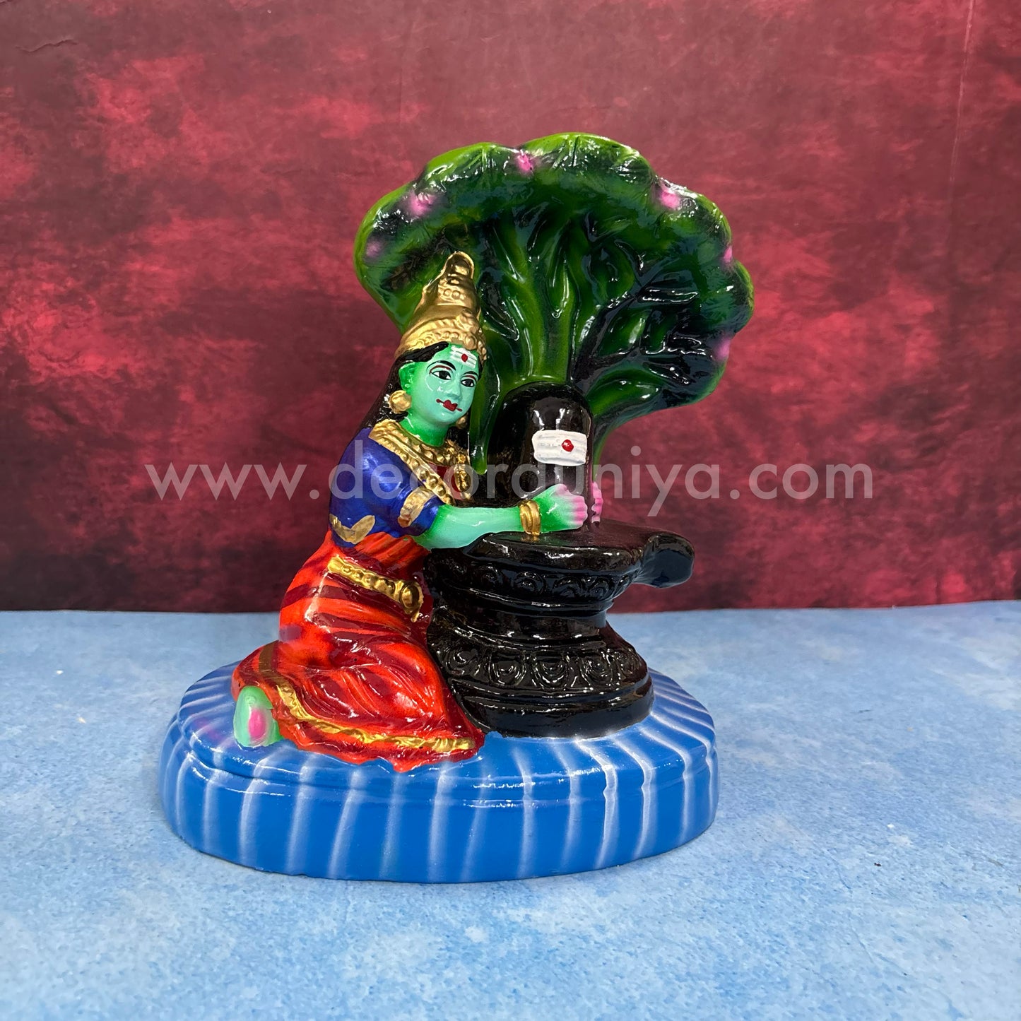 Ambal with Lingam | Kanchi Mavadi Amman - TK737