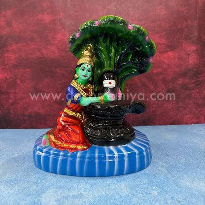 Ambal with Lingam | Kanchi Mavadi Amman - TK737