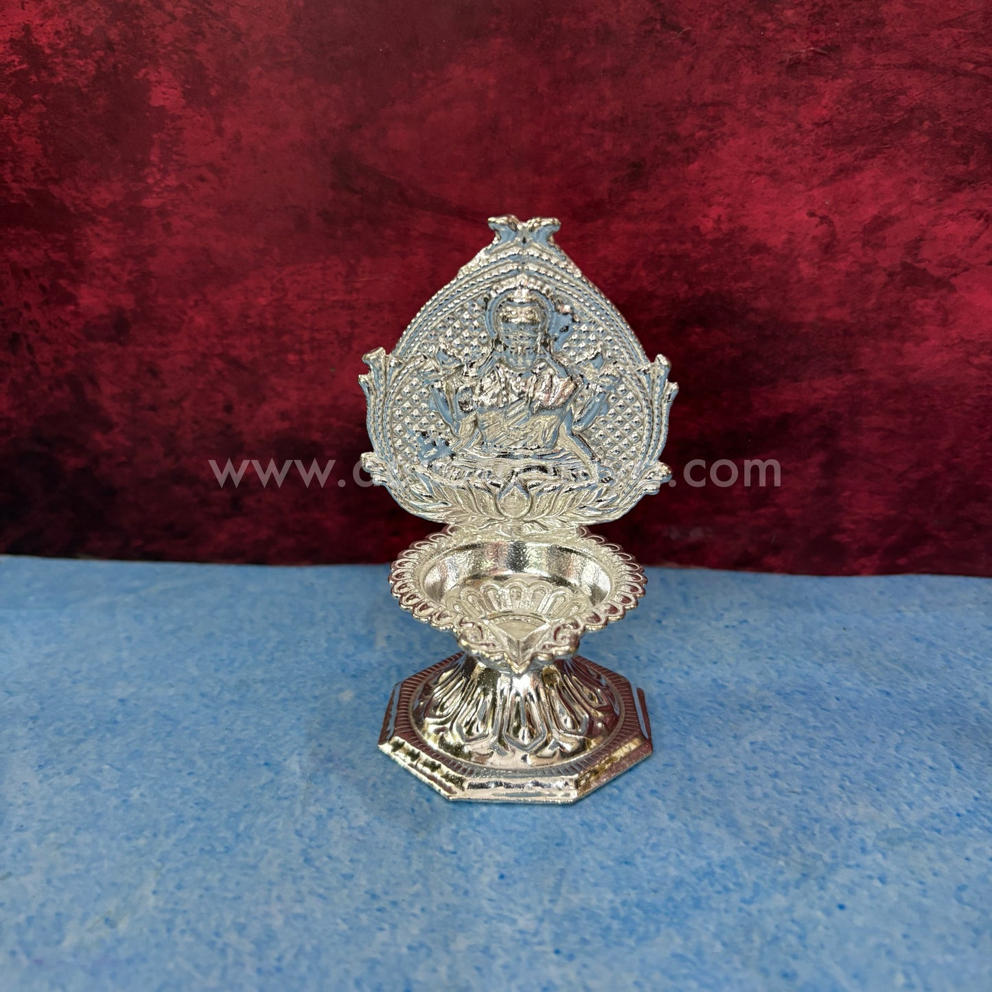German Silver Lakshmi Vilakku - MAN2