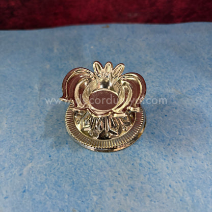 German Silver Lotus Vilakku - MAN6