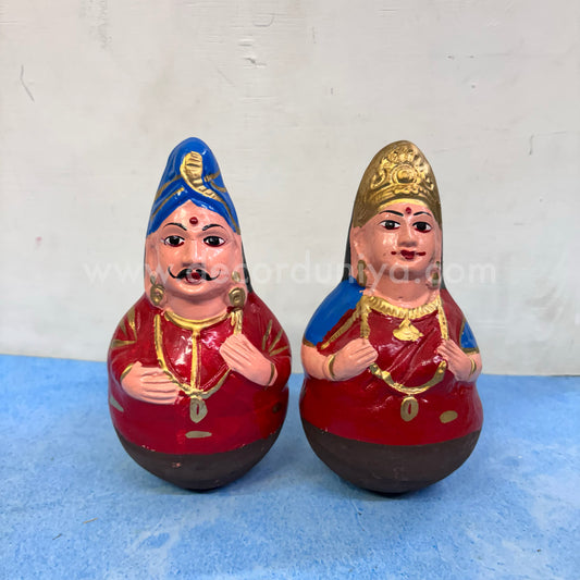 Thanjavur Dancing Doll | Uruttu Bommai - DD1101-PR