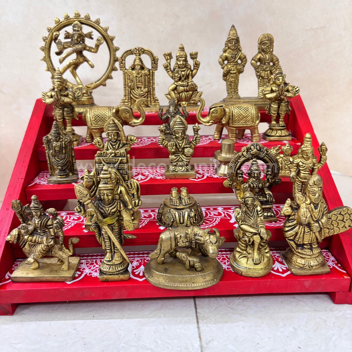 Miniature Golu Brass - Entire Set - MGB3
