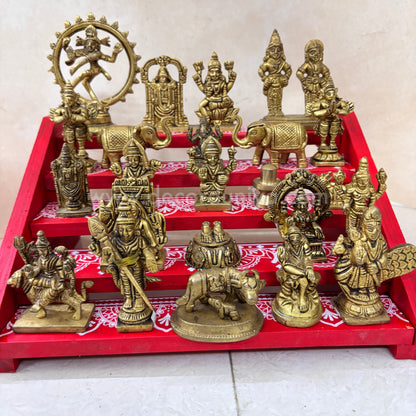 Miniature Golu Brass - Entire Set - MGB3