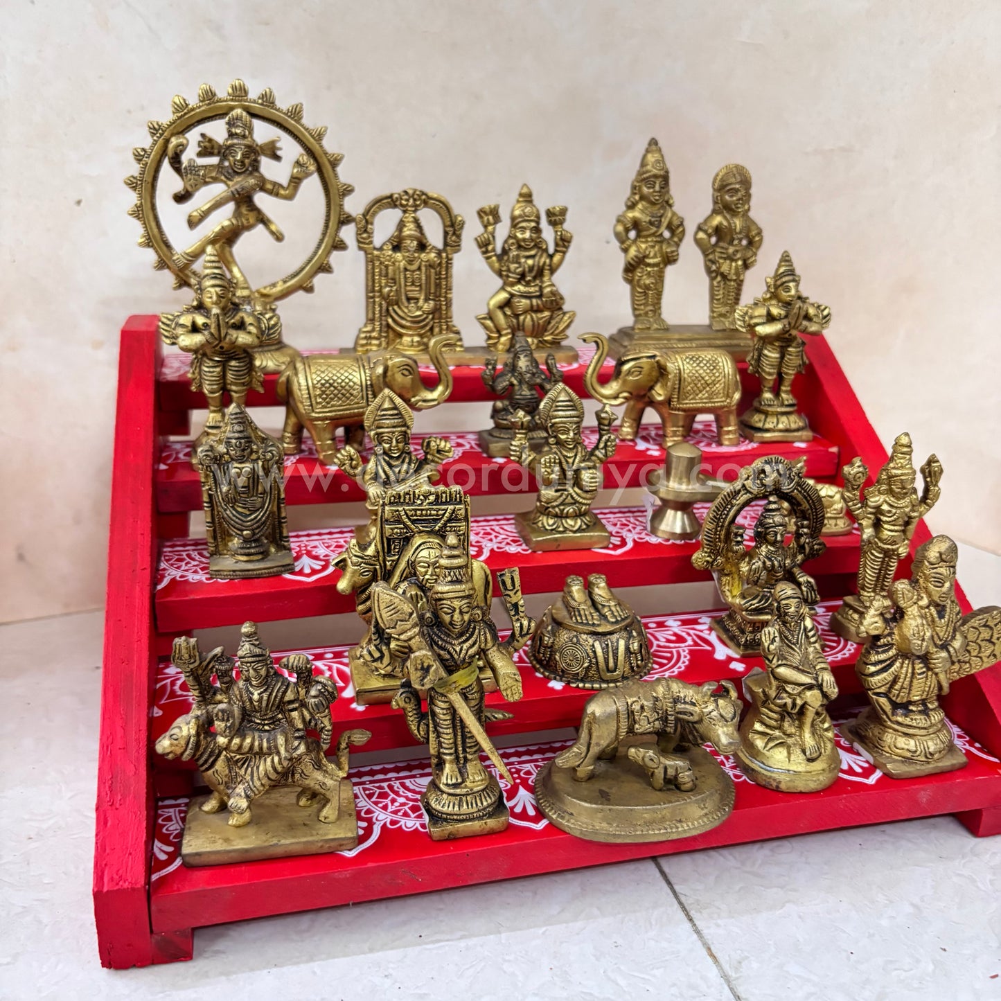 Miniature Golu Brass - Entire Set - MGB3