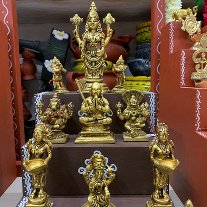 3 Step Brass Vishnu Golu - Entire Set - MB111