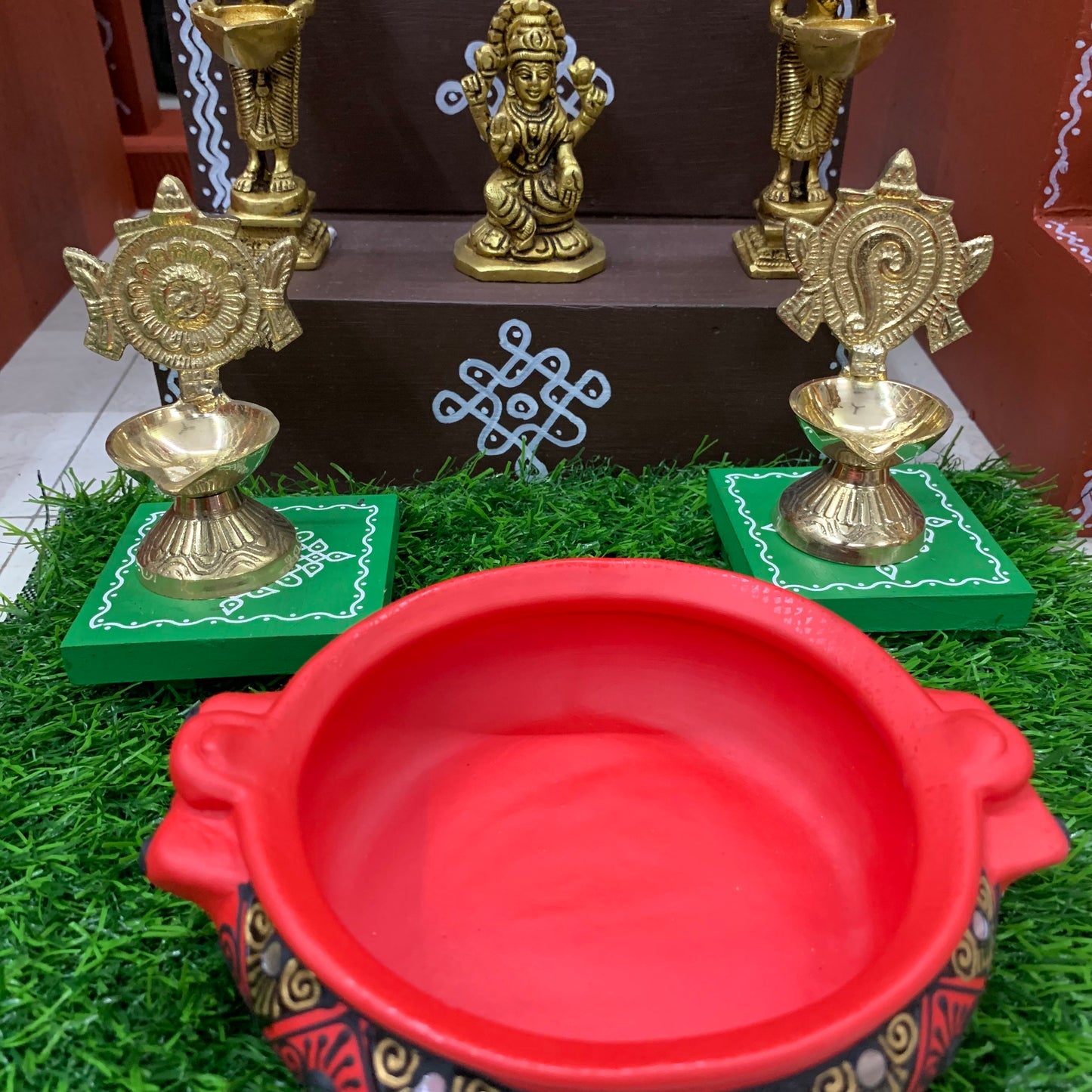 3 Step Brass Vishnu Golu - Entire Set - MB111