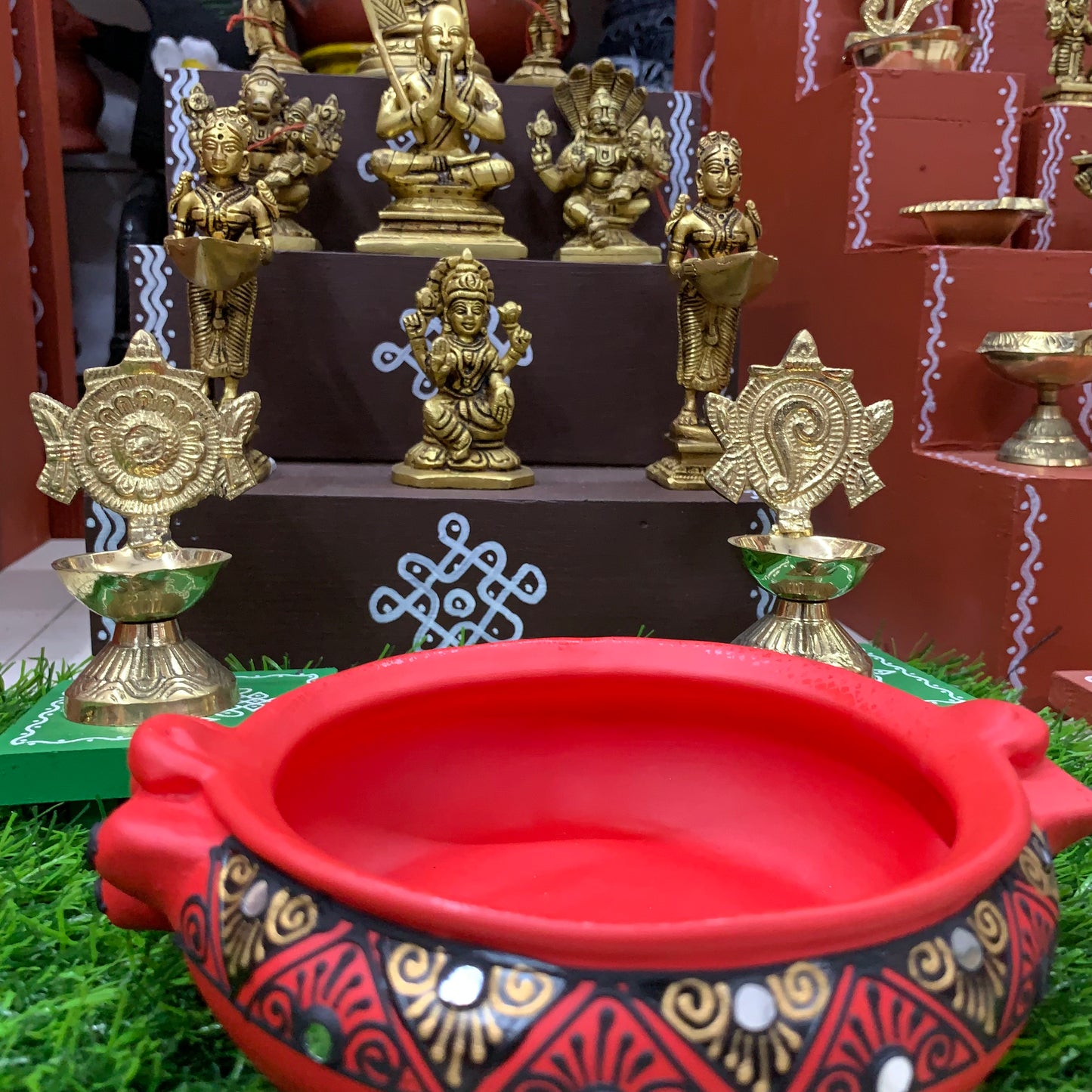 3 Step Brass Vishnu Golu - Entire Set - MB111