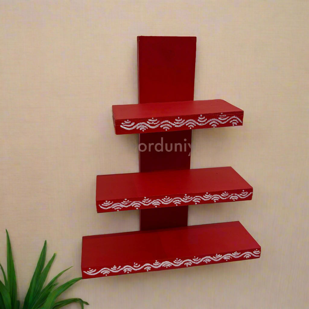 Wooden Wall Shelf | Tree Shelf - TS7