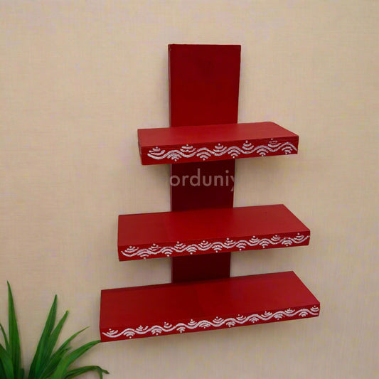 Wooden Wall Shelf | Tree Shelf - TS7