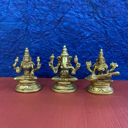Lakshmi Ganesha Saraswathi set  - RB8-c