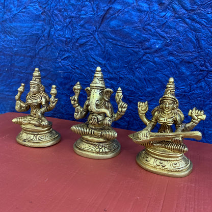 Lakshmi Ganesha Saraswathi set  - RB8-c
