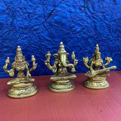 Lakshmi Ganesha Saraswathi set  - RB8-c