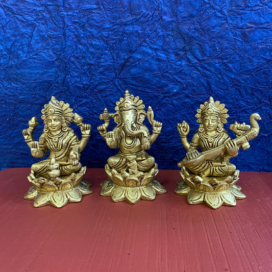 Lakshmi Ganesha Saraswathi set  - RB3