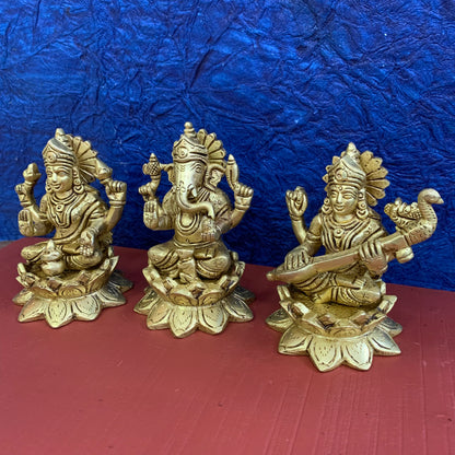Lakshmi Ganesha Saraswathi set  - RB3