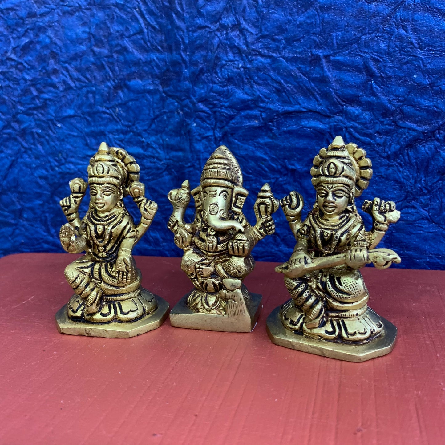 Lakshmi Ganesha Saraswathi set  - SB6-c