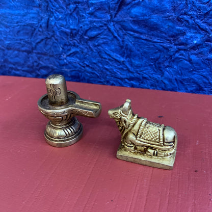 Siva Lingam and Nandi - RJLN2-c