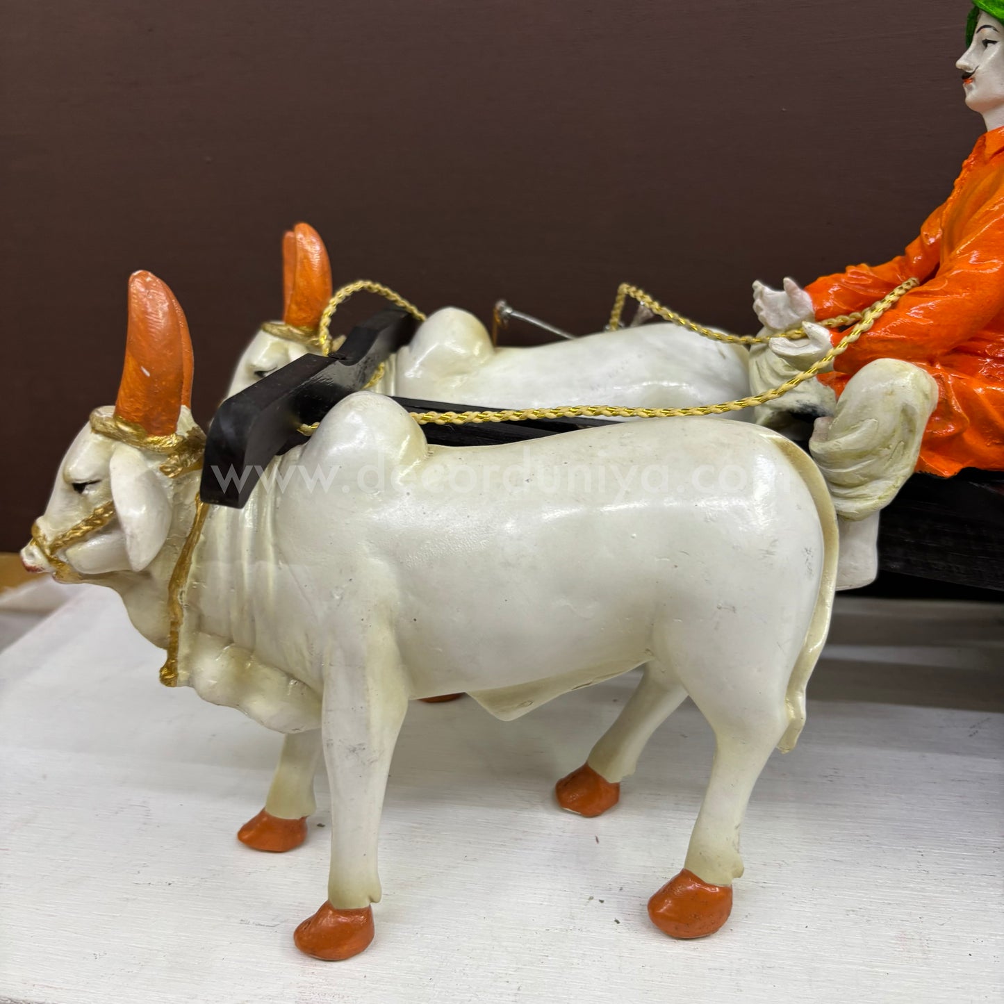 Bullock Cart | Full Set | with Couple Doll - BKI19