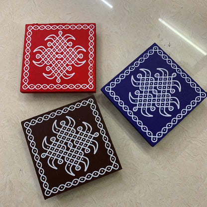 Kolam Manai - Set of 3 Pcs - KM51