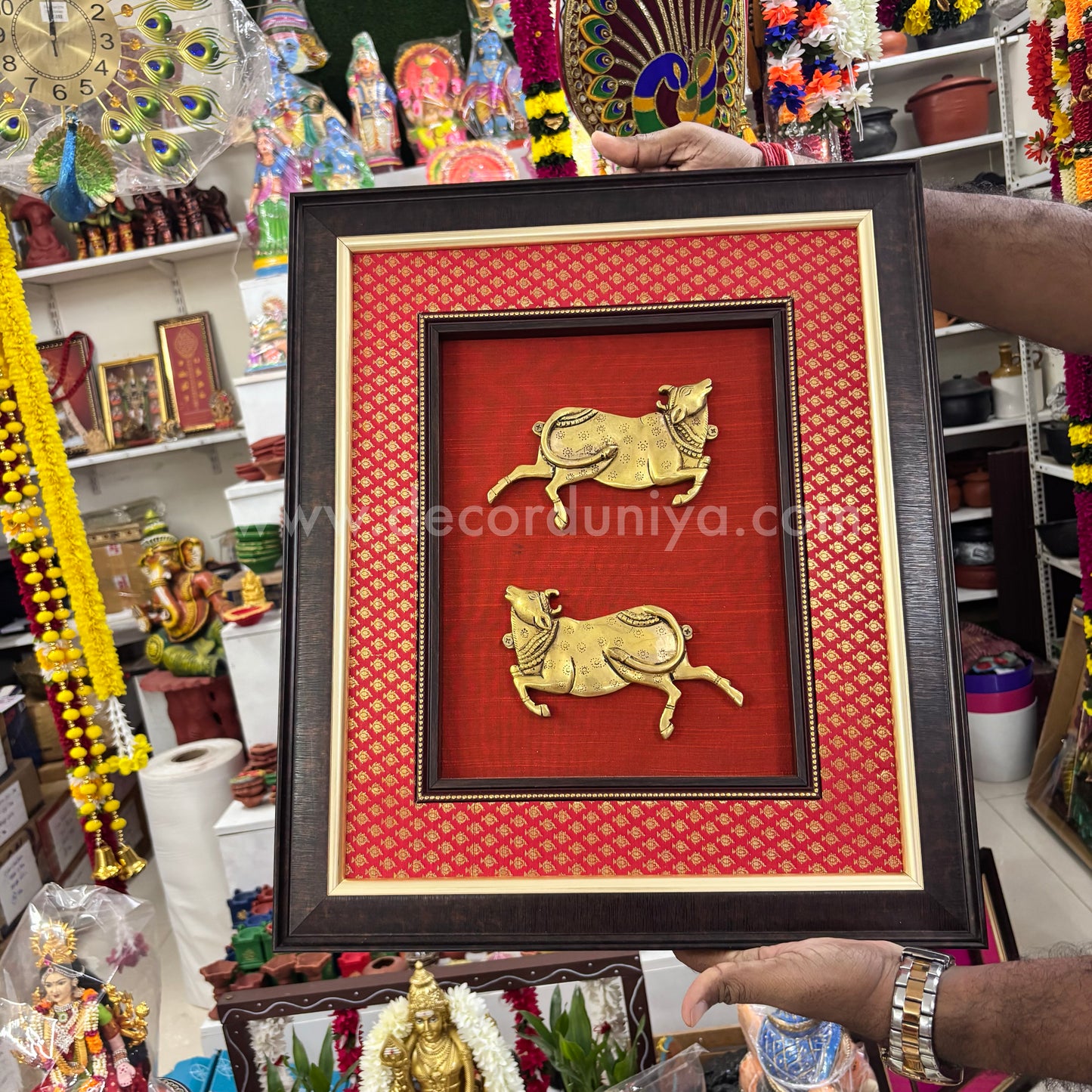 Brass Wall Hanging Frame - BH113