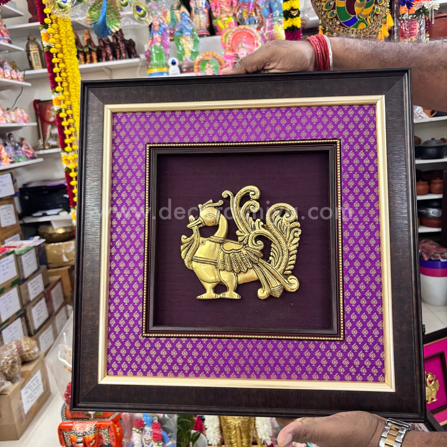 Brass Wall Hanging Frame - BH110