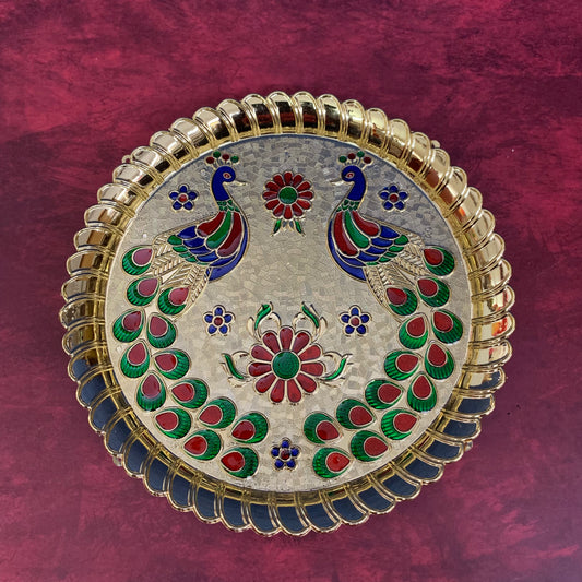 Meenakari Plate - KSP7