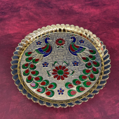 Meenakari Plate - KSP7