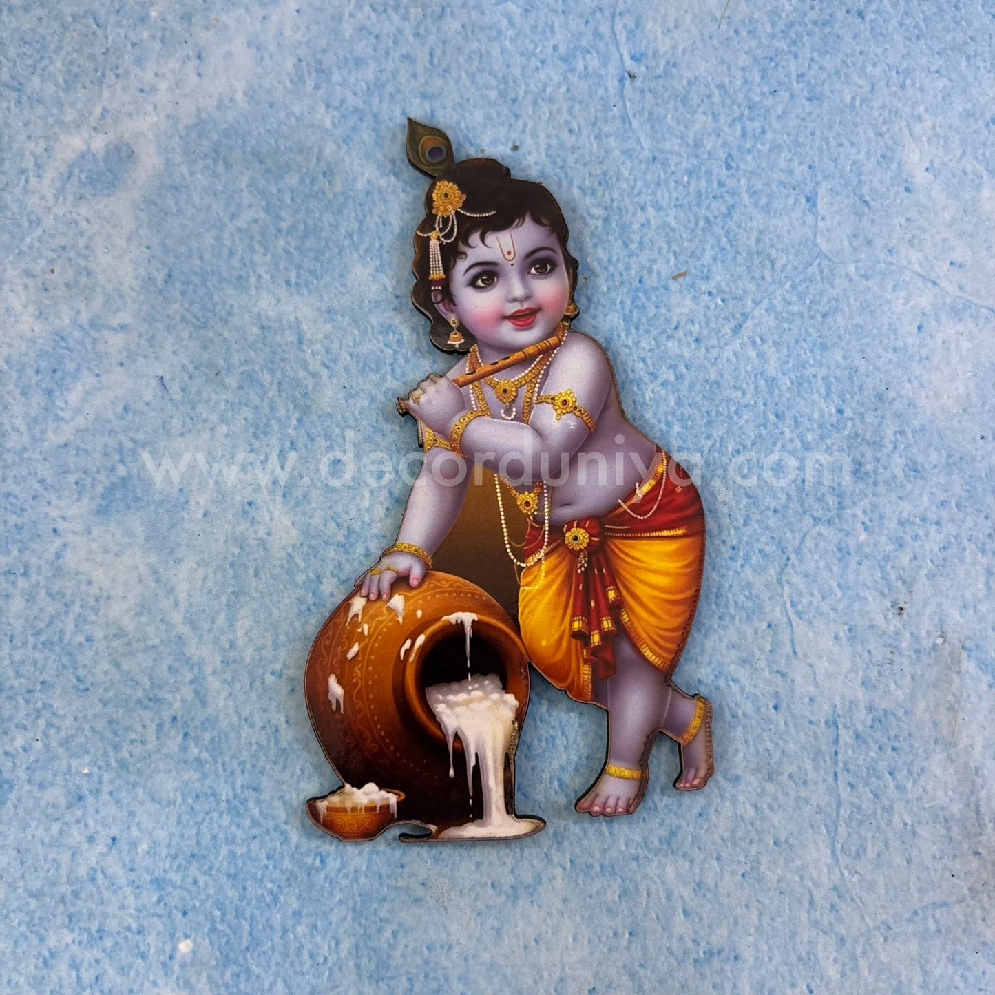 Fridge Magnet - MDF - Krishna - FMN06