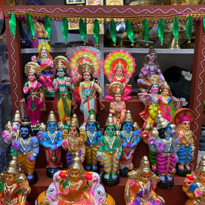 5 Step Clay Idols Golu - Entire Set - CG2