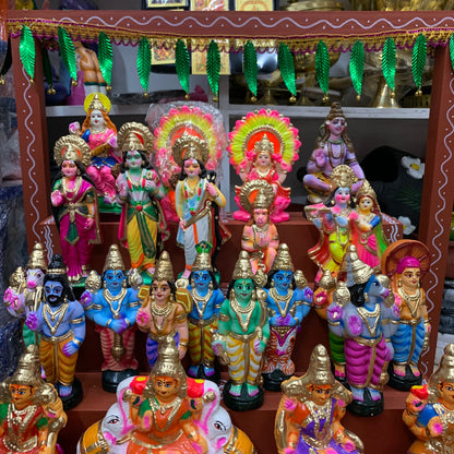 5 Step Clay Idols Golu - Entire Set - CG2