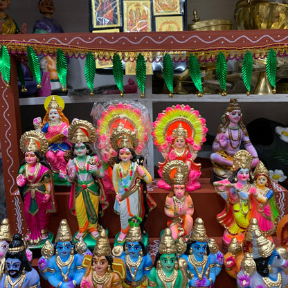 5 Step Clay Idols Golu - Entire Set - CG2