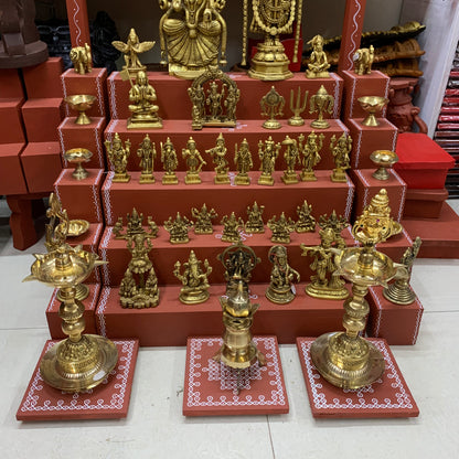 5 Step Brass Idols Golu - Entire Set - MBS04