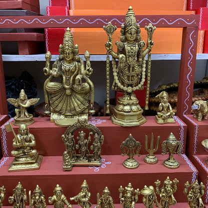 5 Step Brass Idols Golu - Entire Set - MBS04
