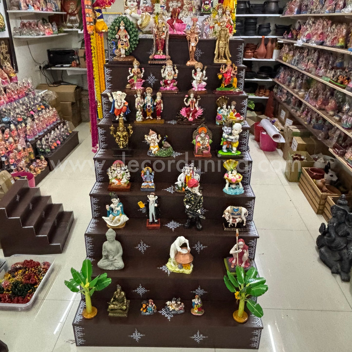 Dismantable 9 step Golu Padi | 36 inches Width - DGP28