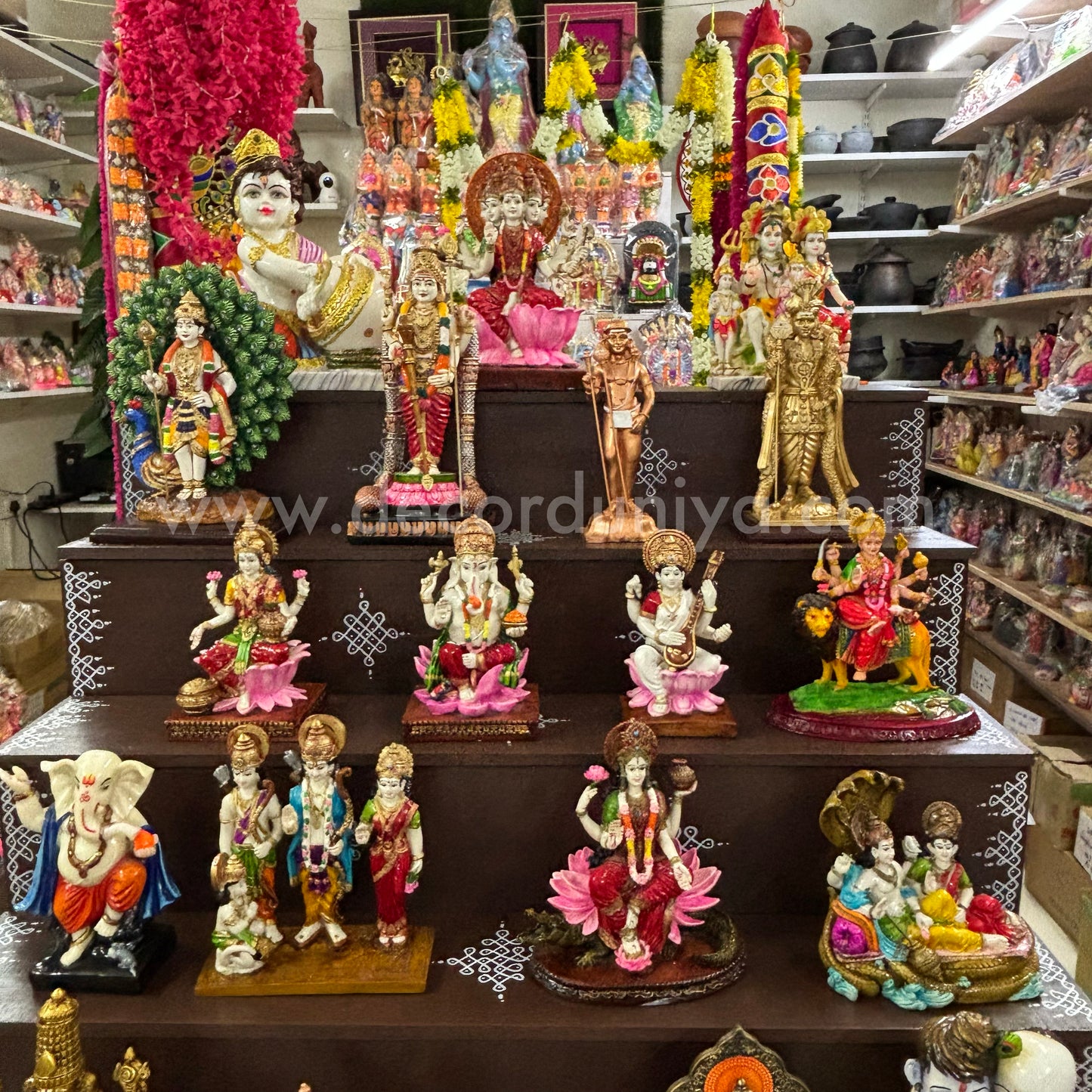 Dismantable 9 step Golu Padi | 36 inches Width - DGP28