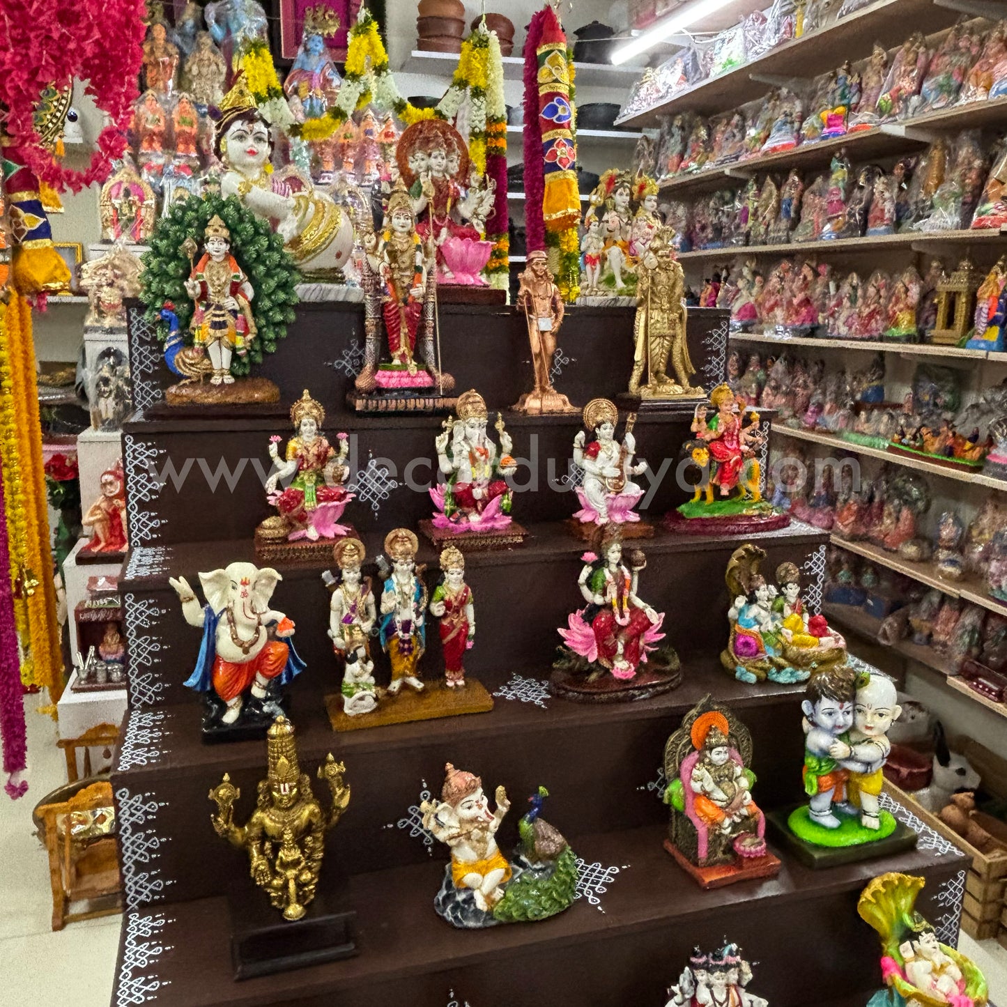 Dismantable 9 step Golu Padi | 36 inches Width - DGP28