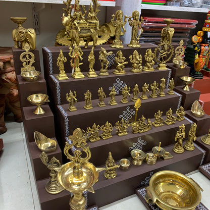 5 Step Brass Idols Golu - Entire Set - MBS05