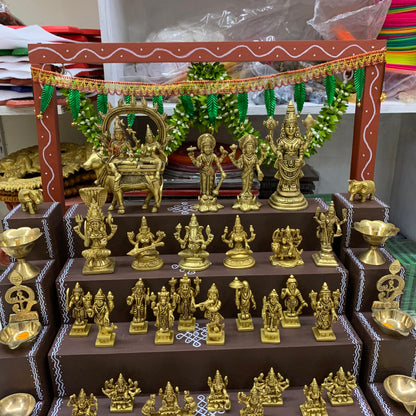 5 Step Brass Idols Golu - Entire Set - MBS06
