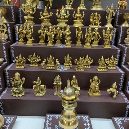5 Step Brass Idols Golu - Entire Set - MBS06