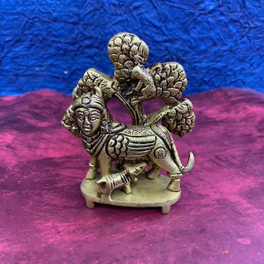 Kamadhenu and Calfwith Tree - RJ7-C