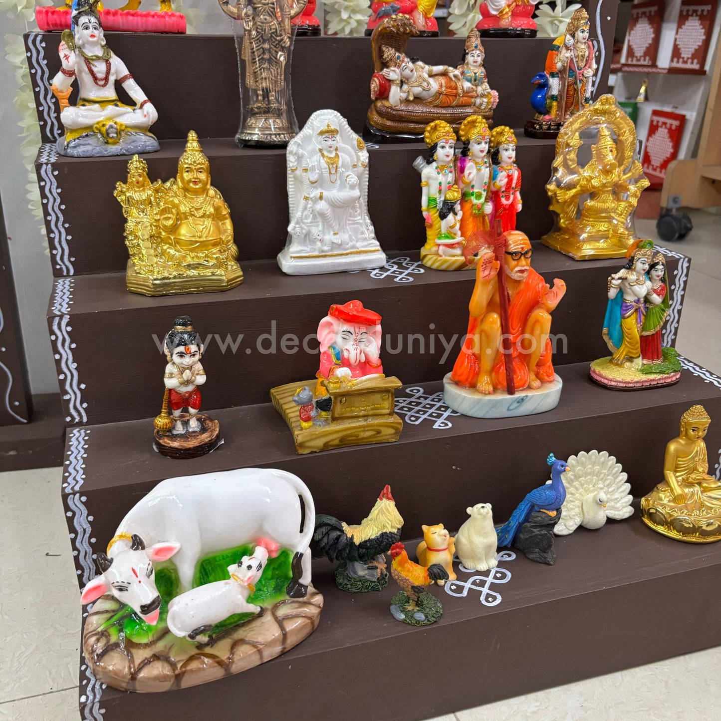 5 Step Polyresin Idols Golu - Entire Set - PG101